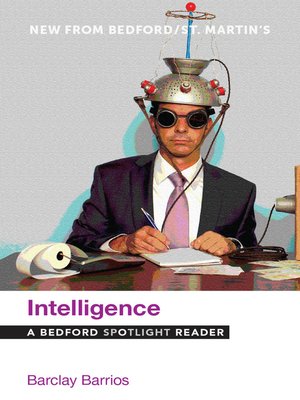 cover image of Intelligence